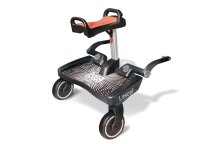Maxi+ schwarz mit Sattel rot